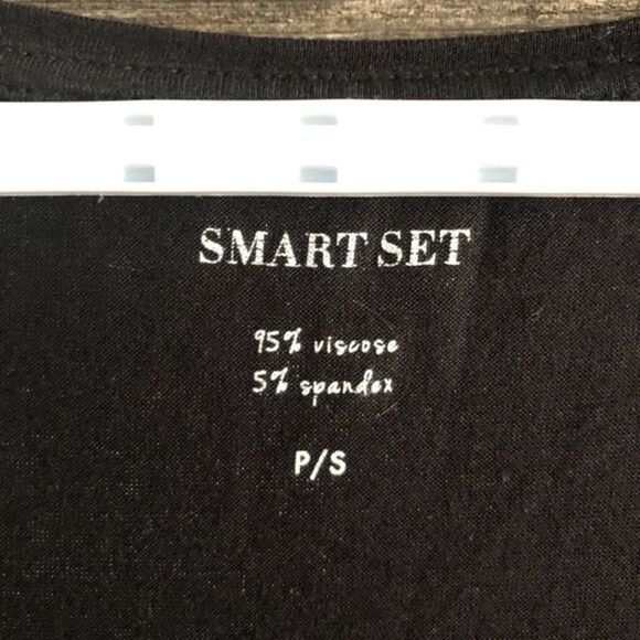 SMART Set sequin stripe top size Small - Picture 4 of 5